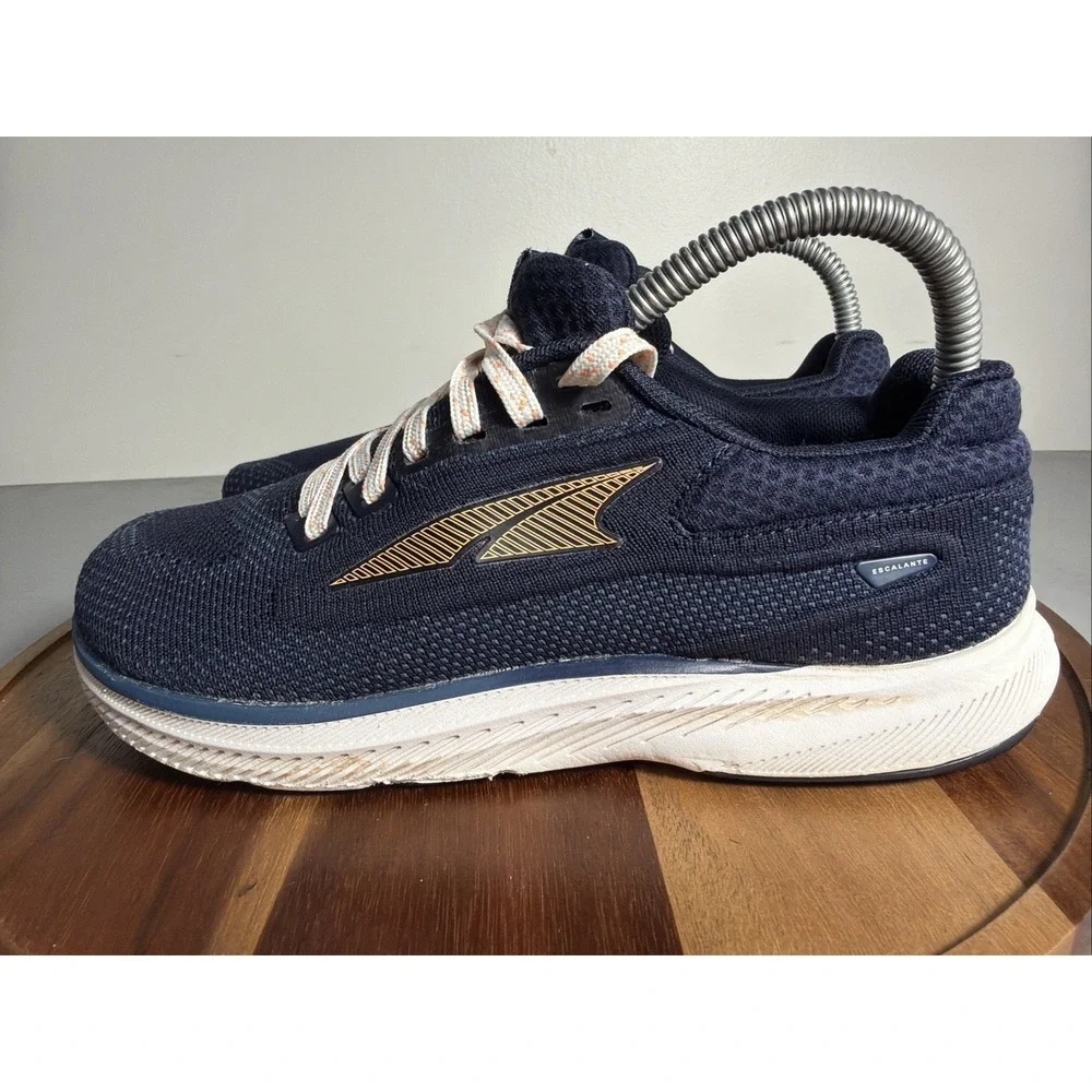 Altra Escalante 3 Running Shoes Womens Size 7 Navy Blue Rose Gold AL0A7R71447